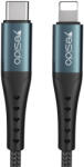 Yesido Cablu Compatibil cu Mufa Lightning - USB Tip C, 18W, 2.4A, PD, 1.2m, Yesido (CA-64), Negru