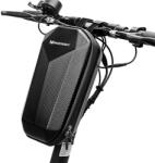 Wozinsky Geanta Compatibila cu Trotineta Electrica sau Bicicleta, Carbon Design, Impermeabila, 4 L, Wozinsky WSB2BK