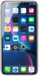 Baseus Folie Compatibil cu iPhone 11 / Compatibil cu iPhone XR, Sticla Securizata 3D, Baseus Diamond Body, Anti-Spy, cu Rama, Negru