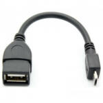  Adaptor / OTG cu Mufa USB Female - Micro USB, Bulk, Negru