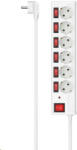 Hama 6 Plug 1,4 m Switch (223157)