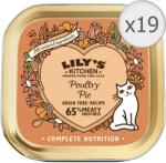 Lily's Kitchen Poultry Pie nedves macskaeledel, baromfi, 19 x 85 g