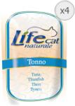 Life Pet Care nedves macskaeledel, tonhal, 4 x 70 g