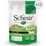 Schesir Bio nedves macskaeledel, csirke és sertés, 16 x 85 g