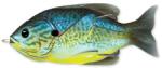 Live Target Swimbait LIVETARGET Hollow Body Sunfish, 7.5cm, 12g, Blue/Yellow Pump (F1.LT.SFH75T555)