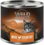 Wild Freedom 1x200g Wild Freedom Wide Country - csirke pur nedves macskaeledel