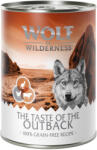 Wolf of Wilderness 24x400g Wolf of Wilderness Taste of Outback - csirke, marha, kenguru nedves kutyatáp