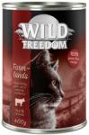 Wild Freedom 24x400g Wild Freedom Adult nedves macskatáp - Farmlands marha & csirke