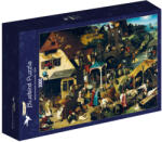 Bluebird Puzzle 3000 db-os puzzle - Pieter Bruegel the Elder - Netherlandish Proverbs, 1559 (60159) (60159)
