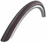 Schwalbe Lugano II HS471 622-25 (700x25c) országúti külső gumi (köpeny), drótperemes, defektvédett (K-Guard), Silica, Lite-Skin, piros csíkos, 365g - bikepro - 7 060 Ft