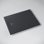 MARMY Dolomite szögletes zuhanytálca 70x100 Cavalli Black / Matt Fekete 807636701054 +ajándék szifon (80 7636 70 10 54)