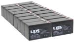 UPS Power Dell EBM W266P 2700W helyettesítő szünetmentes akkucsomag (16 * 12V 9Ah)