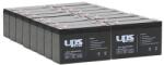 UPS Power Eaton Powerware NetUPS SE 2000 RM helyettesítő szünetmentes akkucsomag (16 * 6V 12Ah)
