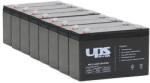 UPS Power Eaton Powerware NetUPS SE 2000 helyettesítő szünetmentes akkucsomag (8 * 6V 12Ah)