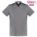 Giblor's THIAGO szakácskabát - SZÜRKE (19P08G640)