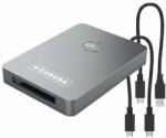 Caruba CFexpress B típusú memóriakártya olvasó USB 3.1 és USB-C csatlakozással - fotofelszereles