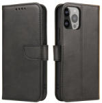 Mgramcases Magnet könyv tok Samsung Galaxy S23 Ultra, fekete