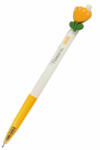 Yala Design Zselés toll virággal - narancssárga (304310)