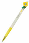 Yala Design Zselés toll virággal - sárga (304310)