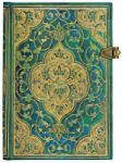 Paperblanks butikkönyv Turquoise Chronicles mini vonalas (9781439732168)