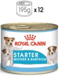 Royal Canin 12 x Royal Canin Starter MousSe gestatie lactatie pui hrana umeda caine, 195 g