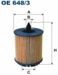 FILTRON Filtru ulei FILTRON OE 648/3 (OE 648/3) - automobilus