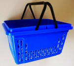 Kon Cos de cumparaturi, 28 litri, albastru, din plastic, de mana (RKON28A)