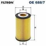 FILTRON Filtru ulei FILTRON OE 688/7 (OE 688/7) - automobilus