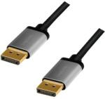 LogiLink CDA0101 DisplayPort kábel 2 M Fekete, Szürke (CDA0101)