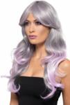 Fever Fashion Ombre Wig Wavy Long Grey & Pastel 48905