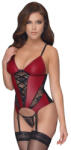 Cottelli Collection Basque 2632802 Red L - superlove