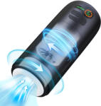 Paloqueth Automatic Realistic Masturbator with 4D Textured Sleeve 6 Rotating Massage Functions