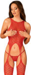 Obsessive N122 Bodystocking Red XL/XXL