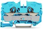 WAGO 2 vezetékes átmenő sorkapocs 16mm2, kék 2016-1204 (2016-1204)