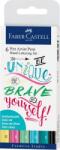 Faber-Castell Marker caligrafic Pitt Artist Pen Pastel 6 buc/set Faber-Castell FC267116 (FC267116)