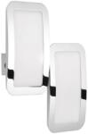 WOFI 4526.02. 01.6000- Set 2x LED lampă de perete dimabilă SAGA LED/8W/230V (W3520)