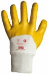 Sir Safety System 'MIRÓ' nitrilmártott védőkesztyű sárga (SSY-MA1211E0-7)