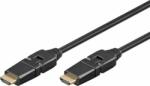 Goobay 61283 HDMI - HDMI 2.0 Kábel 1.5m - Fekete (61283)
