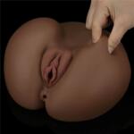 Lovetoy Masturbator 2-in-1 Vagin+Anus Streetgirls 3, Brun