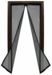 Artool Plasa cu magnet pentru usa impotriva tantarilor, mustelor si altor insecte, neagra, 218x96 cm (2210567) - esell