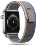 Tech-Protect Nylon szíj Apple Watch 38/40/41mm, grey/blue - mobilego