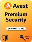 Avast Premium Security (3 eszköz / 3 év) (Elektronikus licenc) (APSMEN36EXXA003)