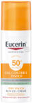 Eucerin Sun Oil Control színezett napozó krém-gél arcra light SPF50+ light (50 ml) - ph5