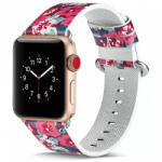 Utángyártott Apple Watch mintás bőr szíj F2 42/ 44/ 45/ 46 /49 mm (OS-0230)
