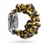 Utángyártott Apple Watch (38/40/41/42mm(Series 10) Frilly Szövet szíj, Napraforgó mintás (OS-0242)