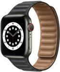 Utángyártott Apple Watch szíj, (38/40/41/42mm(Series 10) mágneses óraszíj - fekete (OS-0049)