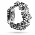 Utángyártott Apple Watch 42/ 44/ 45/ 49 mm Frilly Szövet szíj, Kígyóbőr mintás (OS-0255)