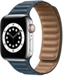 Utángyártott Apple Watch szíj, (38/40/41/42mm(Series 10) mágneses óraszíj - sötétkék (OS-0053)