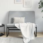 vidaXL Bancă, gri deschis, 100x75x76 cm, materil textil (351321)