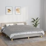vidaXL Pătură cu greutăți, gri, 155x220 cm, 11 kg, material textil (350723) Patura